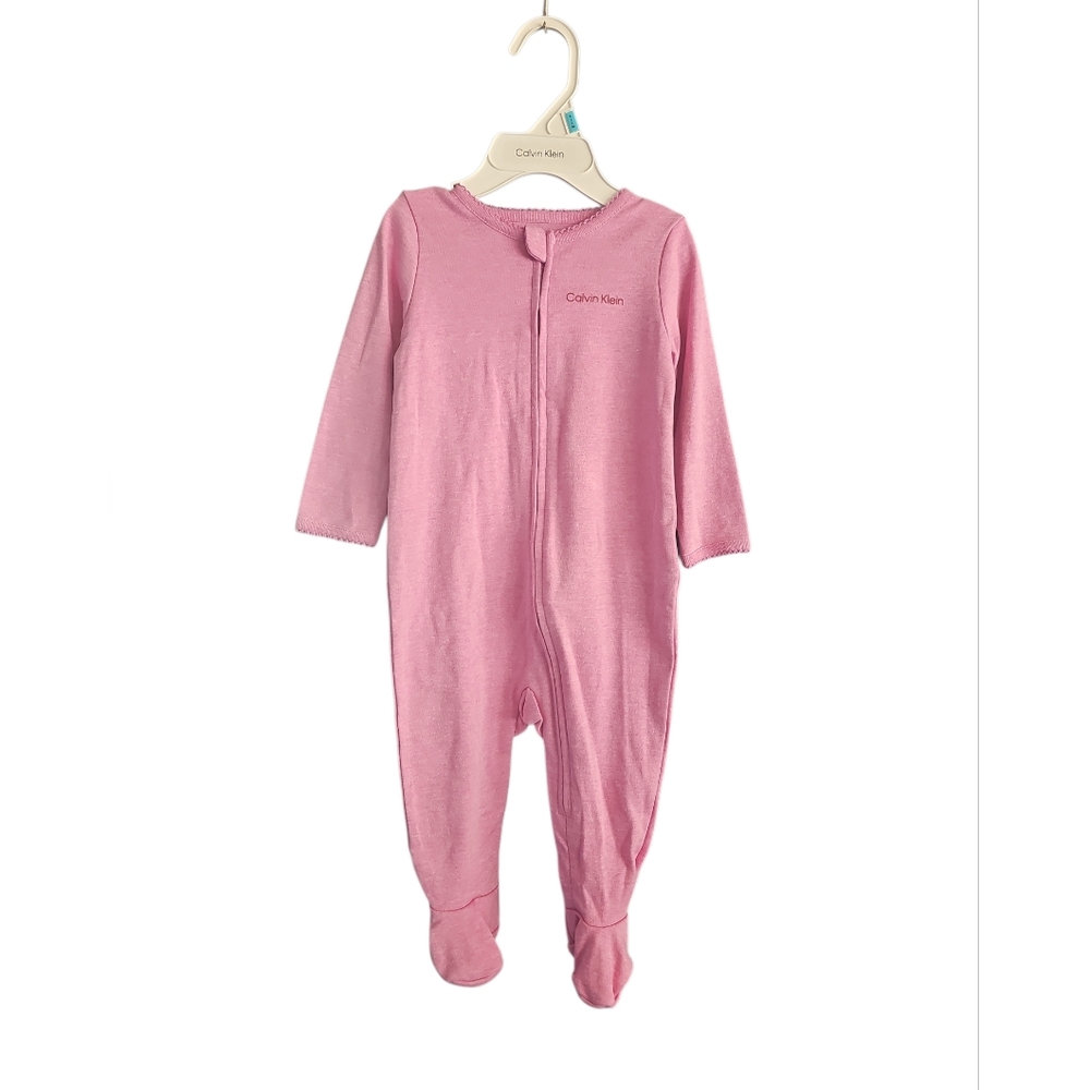 Calvin Klein Pink Baby Onesie Age 6/9 Months